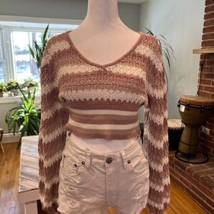 Willow & Wind Cropped Sweater